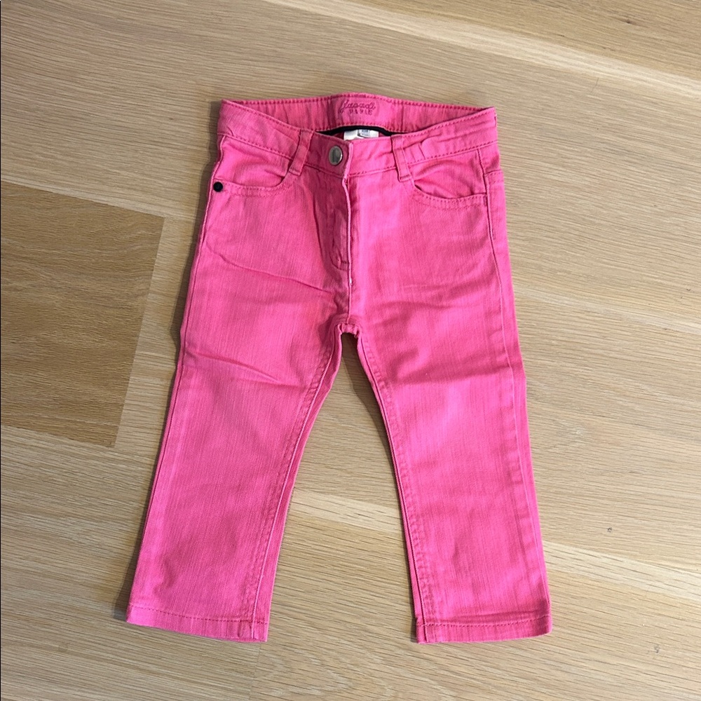 Jacadi Bright Pink Kids Jeans